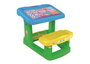Chicos Pupitre con Banco Peppa Pig 57x73x49 cm Incluye 5 Laminas