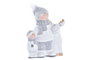 DKD Home Decor Figura de Terracota Blanco