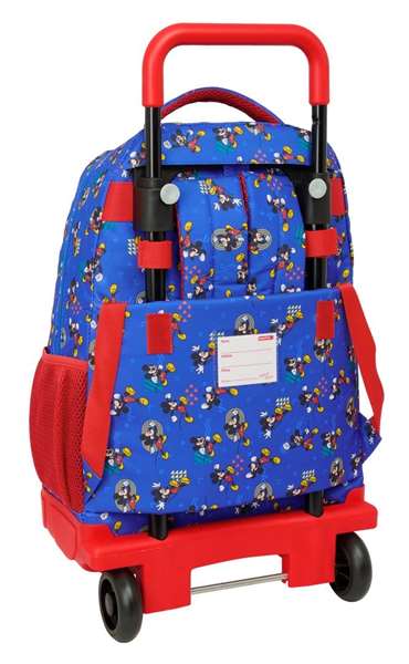 Safta Mochila Grande con Ruedas Compact Extraible Mickey Mouse "Today" 33x45x22cm