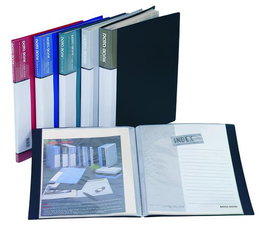 Carpeta Fundas (Tarifario) Data Bank Pp Rigido A4 40 F. Rojo (Set de 2)