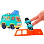 Hot Wheels Playset Furgoneta Skate JGG91 con Tabla "Fingerboard" Exclusiva y Accesorios