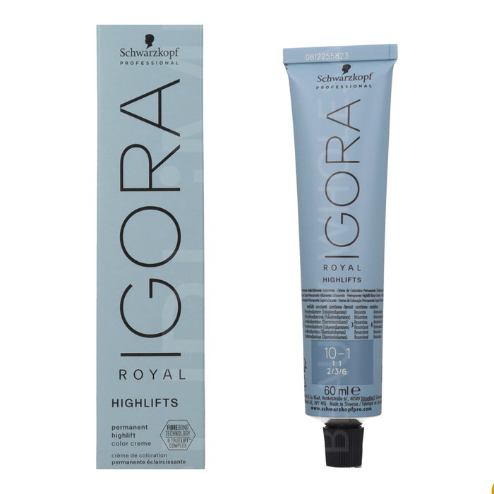 Schwarzkopf Igora Royal Highlifts 10-1 Rubio Platino Ceniza
