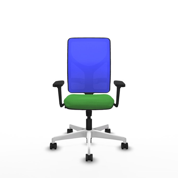 PIQUERAS Y CRESPO Silla de oficina Motilla con mecanismo Sincro, Verde y Azul PIQUERAS Y CRESPO Silla de oficina Motilla con mecanismo Sincro, Verde y Azul
