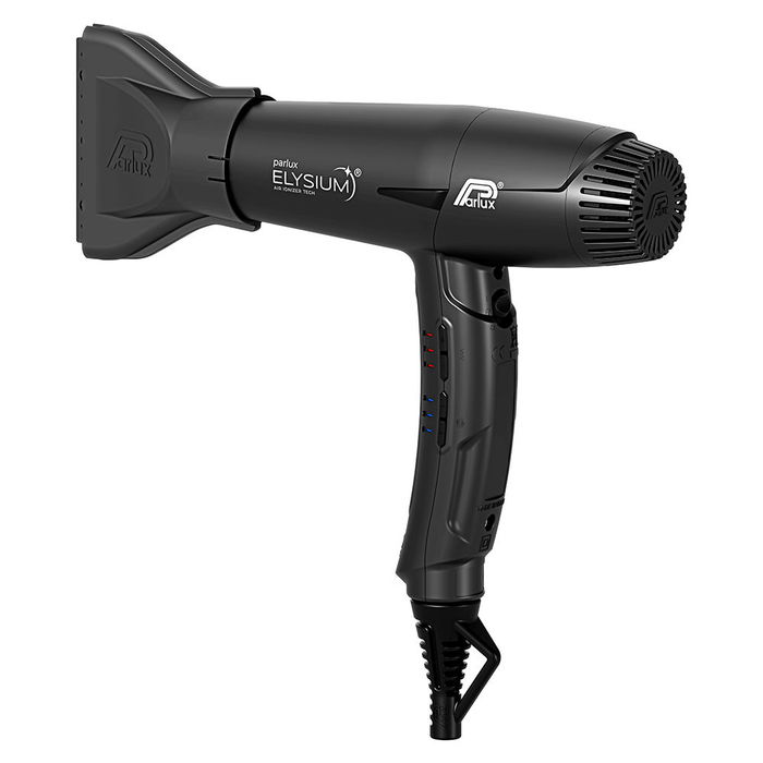 Parlux Elysium Secador Profesional Digital Negro 2300W 9 Velocidades 9 Temperaturas 3 Boquillas