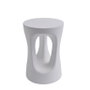 DKD Home Decor Mesita Auxiliar Magnesia Blanco