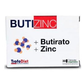 TROFODIET Butizinc 30 Cápsulas con Ácido Butírico y Zinc para el Sistema Inmunitario y Digestivo