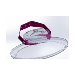 Synergy21 Luminaria Colgante LED UFO size L con Soporte de Pared