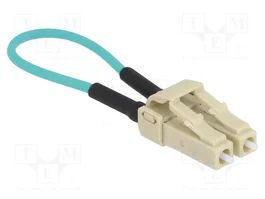 DeLOCK Adaptador de loopback LC/OM3 multimodo beige