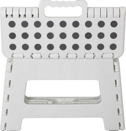 Marbueno Taburete Plegable Escalón de Plástico Color Blanco 31,5x25x22 cm Cocina, Baño MARBUENO SUMMER 10533B