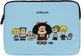 GRAFOPLAS DISEÑO Funda Tablet Mafalda y sus Amigos 30x21x2 cm