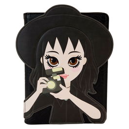Loungefly Cuaderno Lydia Deetz Beetlejuice Loungelfy 16,25x21,875cm Piel Vegana 150 Hojas Rayadas