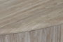DKD Home Decor Mesa Ovalada Comedor Moderno Beige Blanco Granito MDF 100 x 75 x 220 cm