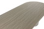 DKD Home Decor Mesa Ovalada Comedor Moderno Beige Blanco Granito MDF 100 x 75 x 220 cm