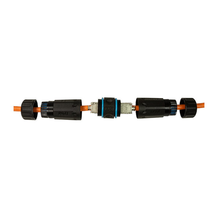 LogiLink Extensor de cable para exterior Cat.6/6A/7 para IDC, IP68 LogiLink Extensor de cable para exterior Cat.6/6A/7 para IDC, IP68
