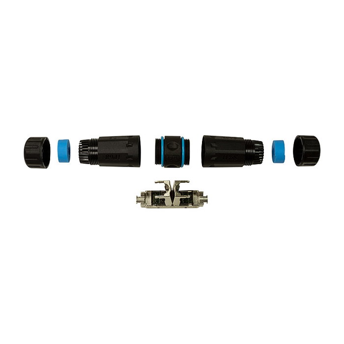 LogiLink Extensor de cable para exterior Cat.6/6A/7 para IDC, IP68 LogiLink Extensor de cable para exterior Cat.6/6A/7 para IDC, IP68