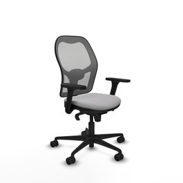 PIQUERAS Y CRESPO Silla de oficina Jorquera con mecanismo Sincro, Gris