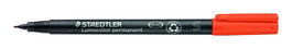 Rotulador Permanente Staedtler 313 Lumocolor (S) Naranja (Set de 10)