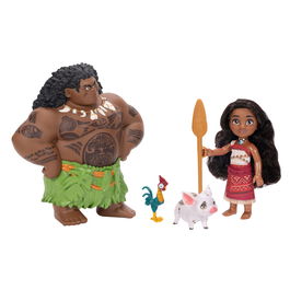 JAKKS PACIFIC Blister Muñeca Vaiana & Maui Moana 2 Disney 15cm