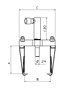 Extractor Hidráulico Forza 220X200 Patas Rígidas