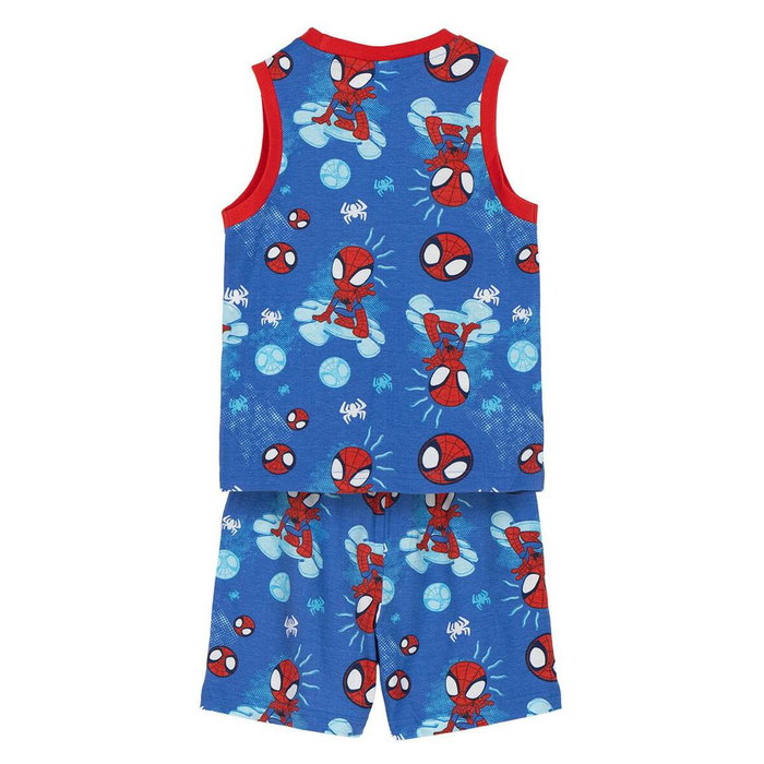 Cerdá Pijama Corto Single Jersey Spidey 6 Años Azul