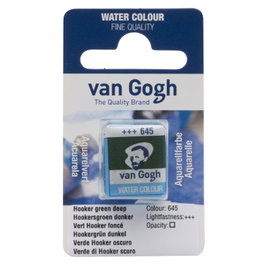Van Gogh Acuarela Pastilla Verde Hooker Oscuro 645