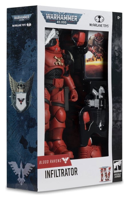 Warhammer 40,000 Figura Infiltrator (Blood Ravens ) (Dawn of War 4) 20 cm