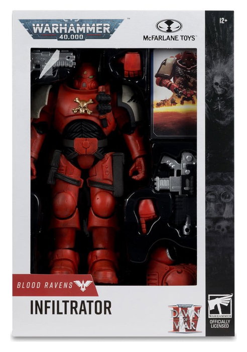 Warhammer 40,000 Figura Infiltrator (Blood Ravens ) (Dawn of War 4) 20 cm