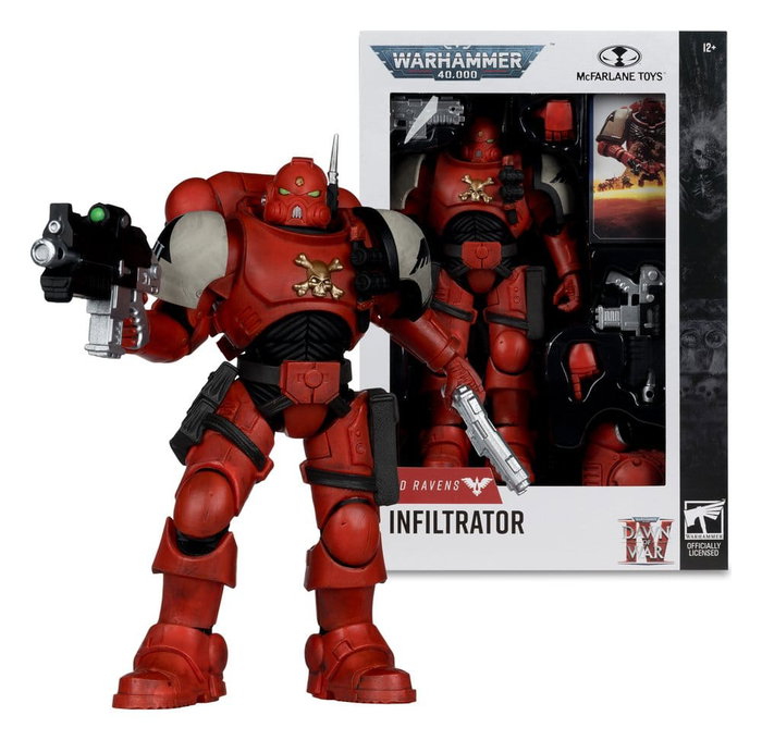 Warhammer 40,000 Figura Infiltrator (Blood Ravens ) (Dawn of War 4) 20 cm