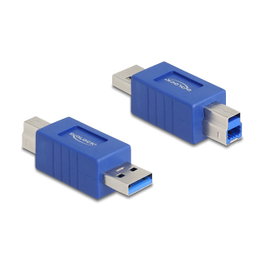 DeLOCK Adaptador USB Tipo-A a USB Tipo-B 5 Gbps 67213 Azul