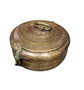 DKD Home Decor Caja de Latón Labrada a Mano Cobre 25x25x10 cm