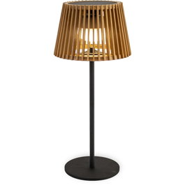 New Garden Okinawa Solar Table Lamp Black