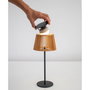 New Garden Okinawa Solar Table Lamp Black