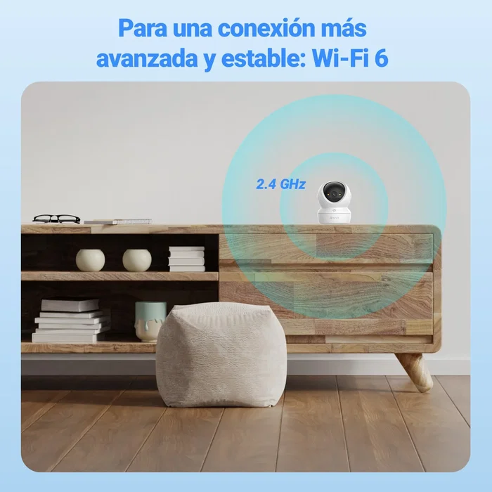 EZVIZ H6c G1 3K Cámara de seguridad IP esférica para interiores EZVIZ H6c G1 3K Cámara de seguridad IP esférica para interiores