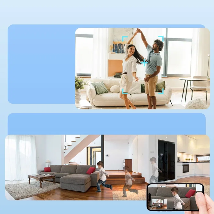EZVIZ H6c G1 3K Cámara de seguridad IP esférica para interiores EZVIZ H6c G1 3K Cámara de seguridad IP esférica para interiores