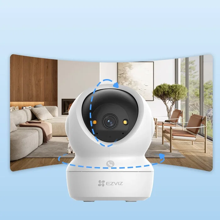EZVIZ H6c G1 3K Cámara de seguridad IP esférica para interiores EZVIZ H6c G1 3K Cámara de seguridad IP esférica para interiores