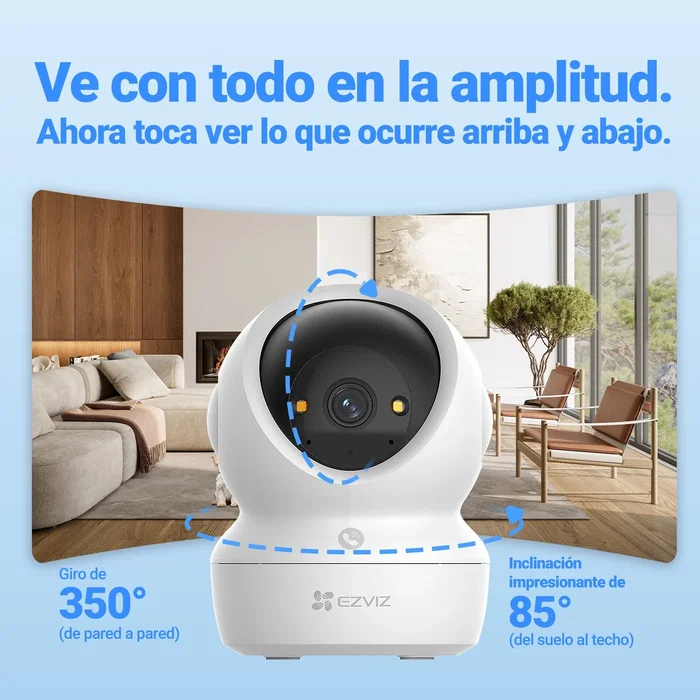EZVIZ H6c G1 3K Cámara de seguridad IP esférica para interiores EZVIZ H6c G1 3K Cámara de seguridad IP esférica para interiores