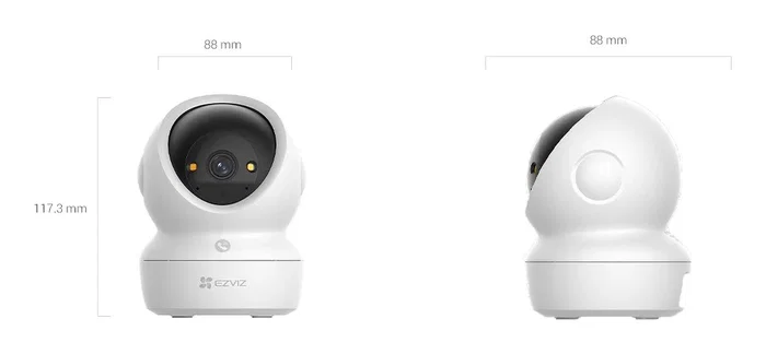 EZVIZ H6c G1 3K Cámara de seguridad IP esférica para interiores EZVIZ H6c G1 3K Cámara de seguridad IP esférica para interiores