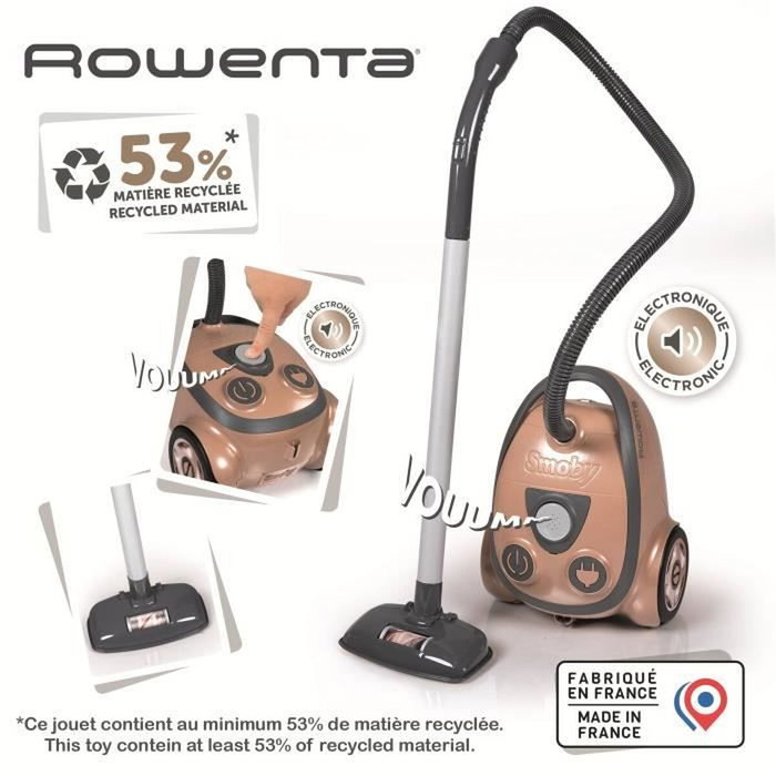 Smoby Aspiradora de cilindro Rowenta Smoby Aspiradora de cilindro Rowenta