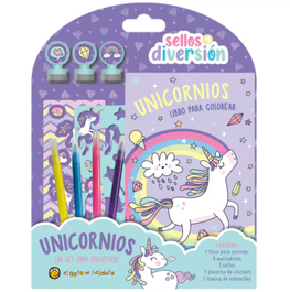 GATO DE HOJALATA, SELLOS Y DIVERSIONES. UNICORNIOS