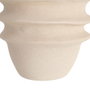 Jarrón Crema Cerámica Decoración 30 X 30 X 33 cm