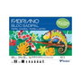 Fabriano Bloc de 10 Hojas de Papel Charol Colores Surtidos