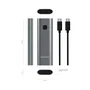 Aisens Caja Externa M.2 NVMe USB 3.2 Gen2 ASM2-021GR Gris