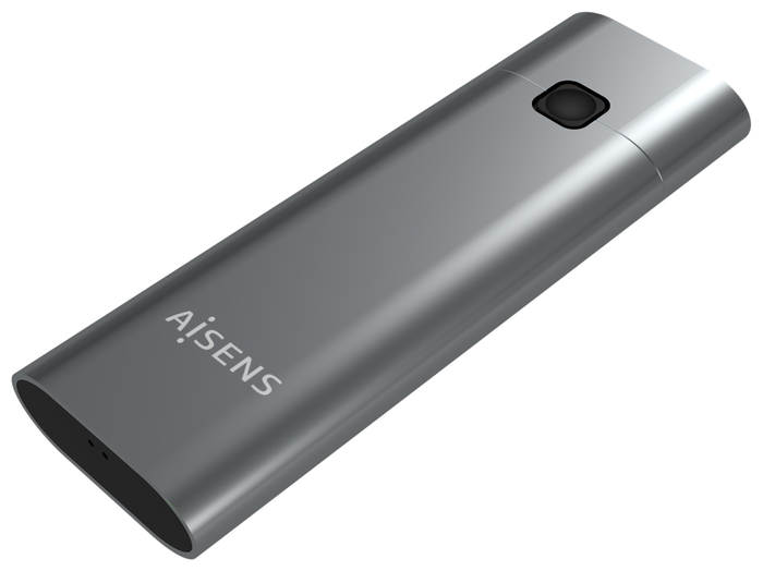 Aisens Caja Externa M.2 NVMe ASM2-021GR USB 3.2 Gen2 Gris