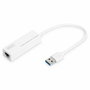 Digitus Adaptador USB 3.0 a Gigabit Ethernet RJ45 Blanco