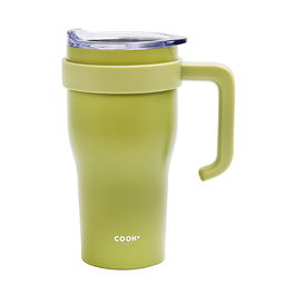 Cook Concept Mug Térmico Miami 600 Ml Mantiene Frío/Caliente 6 Horas Acero Inoxidable Ideal para Deportes y Viajes