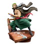 One Piece Petitrama Set de 4 Estatua PVC Logbox Re Birth Egghead 9 cm