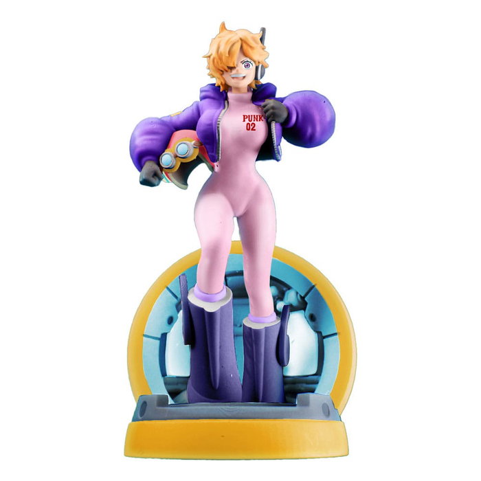 One Piece Petitrama Set de 4 Estatua PVC Logbox Re Birth Egghead 9 cm