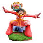 One Piece Petitrama Set de 4 Estatua PVC Logbox Re Birth Egghead 9 cm