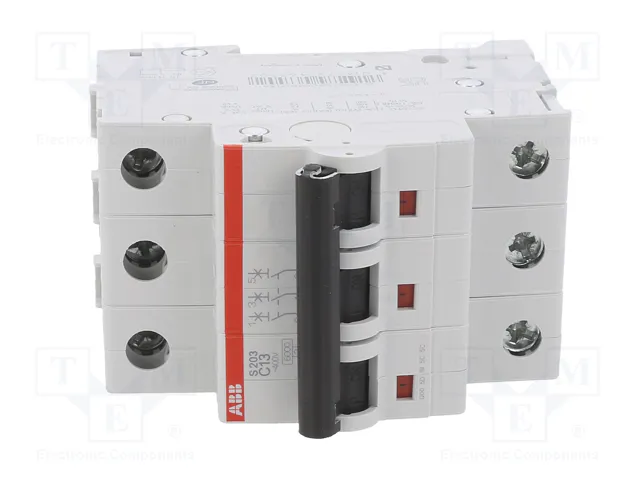 ABB S200 Interruptor magnetotérmico 13A 3 polos 6kA