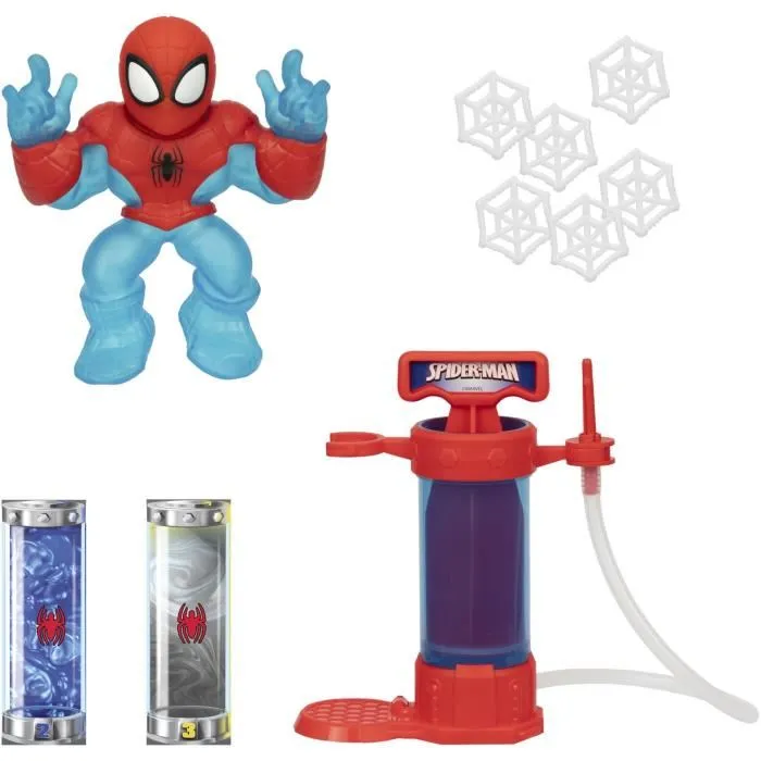 Heroes Of Goo Jit Zu Spiderman Creador Figura Marvel 11 cm HER0630996430033